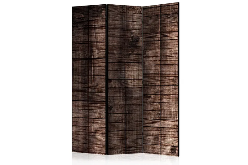 Rumdeler Dark Brown Boards 135x172 cm, Artgeist sp. z o. o.