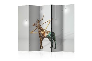 Rumdeler - deer (3D) II 225x172 - Artgeist sp. z o. o. - Boligtilbehør - Rumdelere - Foldeskærm