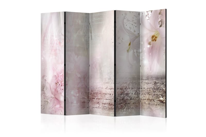 Rumdeler - Delicate Lilies II 225x172 - Artgeist sp. z o. o. - Boligtilbehør - Rumdelere - Foldeskærm
