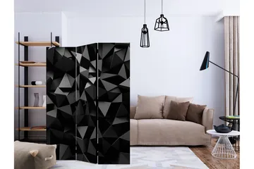 Rumdeler Depth of Geometry 135x172 cm - Artgeist sp. z o. o. - Boligtilbehør - Rumdelere - Foldeskærm