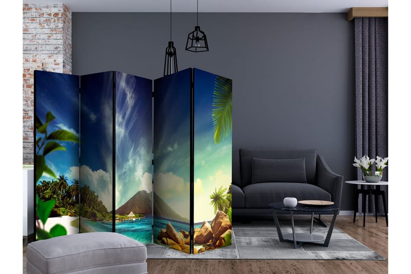 Rumdeler Dormant Volcano II 225x172 cm - Artgeist sp. z o. o. - Boligtilbehør - Rumdelere - Foldeskærm