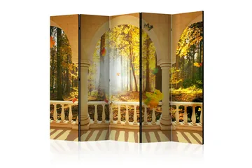 Rumdeler Dream About Autumnal Forest II 225x172 cm - Artgeist sp. z o. o. - Boligtilbehør - Rumdelere - Foldeskærm
