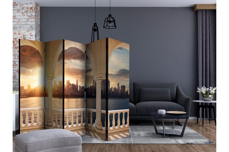 Rumdeler Dream About New York II 225x172 cm - Artgeist sp. z o. o. - Foldeskærm - Rumdelere