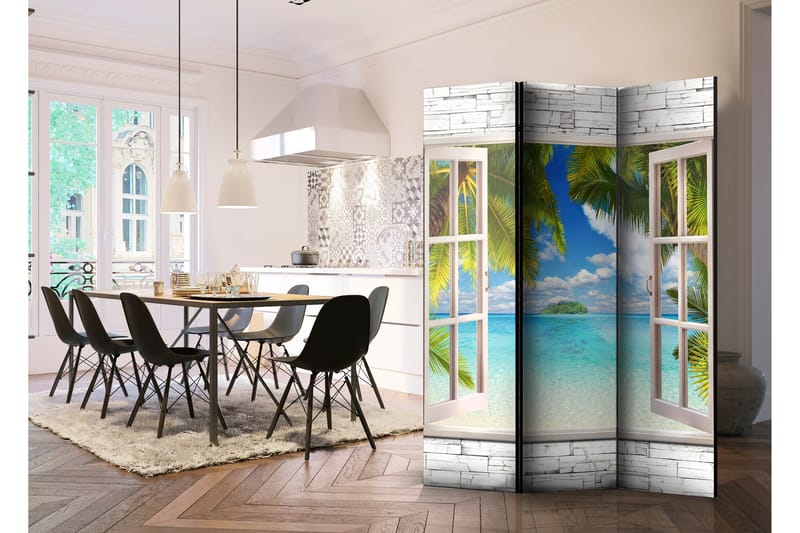 Rumdeler Dream Island 135x172 - Artgeist sp. z o. o. - Boligtilbehør - Rumdelere - Foldeskærm