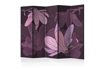 Rumdeler Dreamy Flowers II 225x172 cm - Artgeist sp. z o. o. - Boligtilbehør - Rumdelere - Foldeskærm