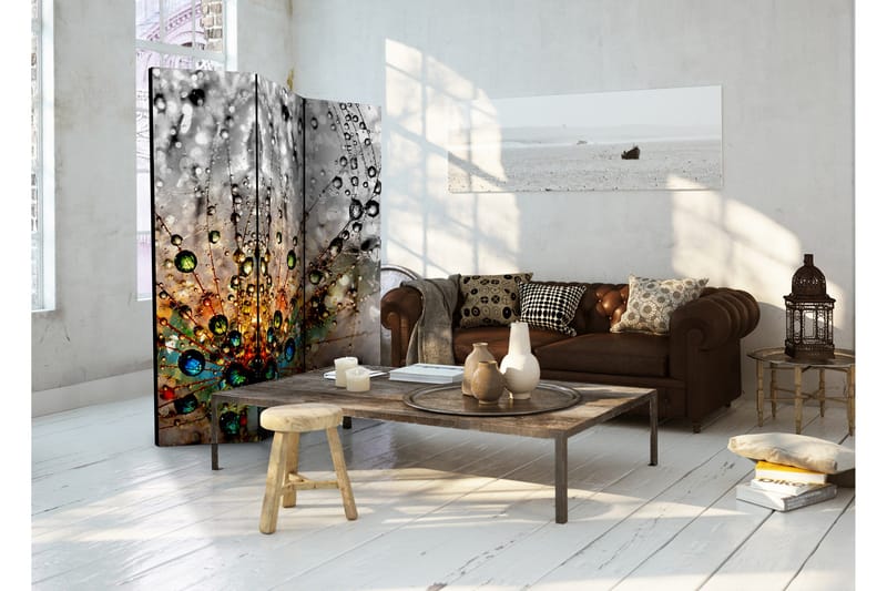 Rumdeler Enchanted Morning Dew 135x172 - Artgeist sp. z o. o. - Boligtilbehør - Rumdelere - Foldeskærm