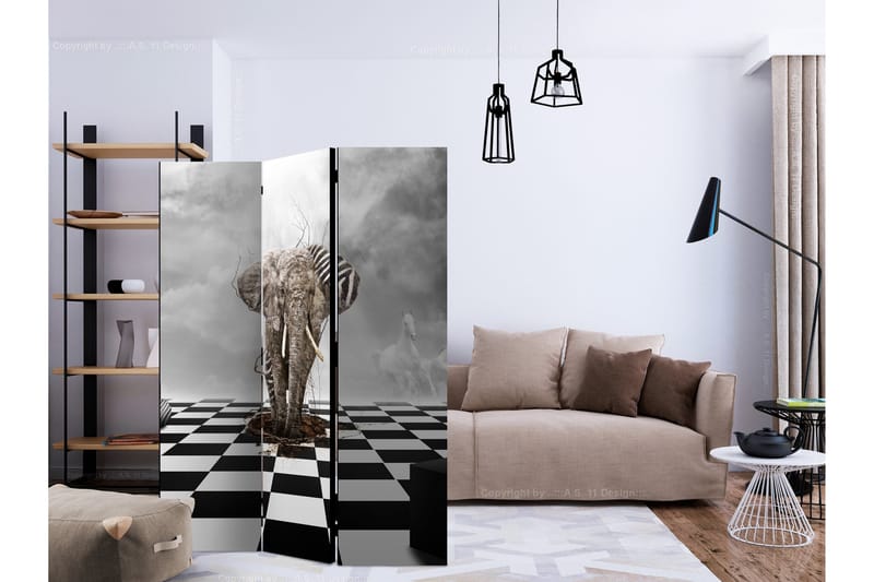 Rumdeler Escape From Africa 135x172 cm - Artgeist sp. z o. o. - Boligtilbehør - Rumdelere - Foldeskærm