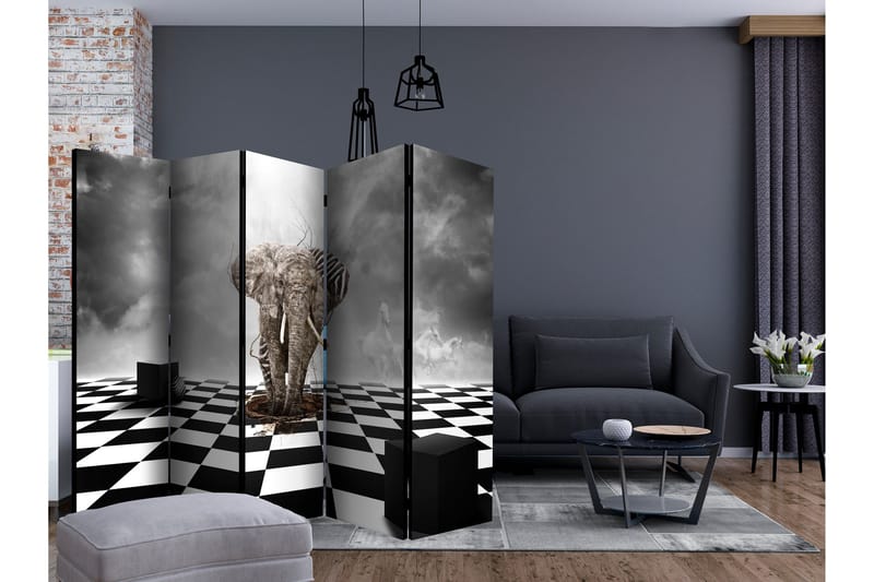 Rumdeler Escape From Africa II 225x172 cm - Artgeist sp. z o. o. - Boligtilbehør - Rumdelere - Foldeskærm