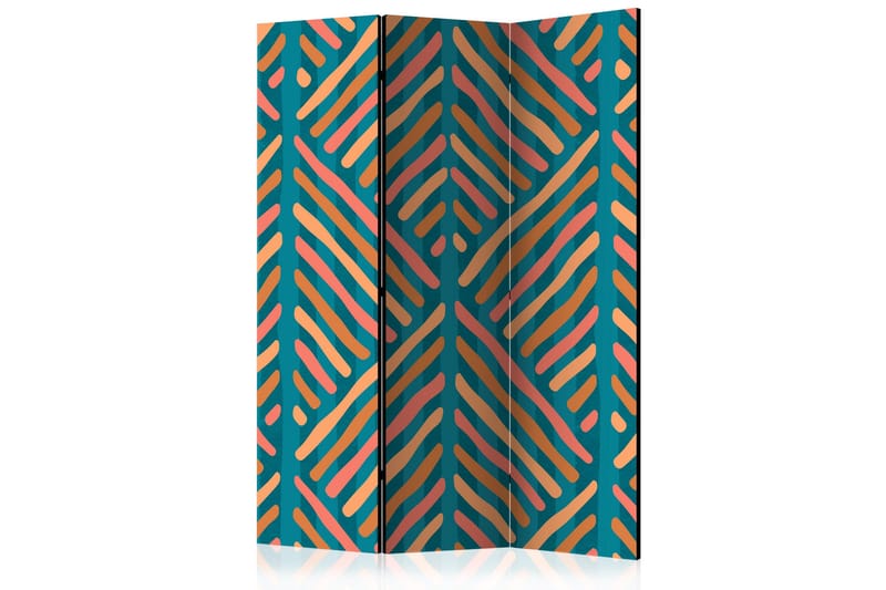 Rumdeler Ethnic Composition 135x172 cm - Artgeist sp. z o. o. - Boligtilbehør - Rumdelere - Foldeskærm