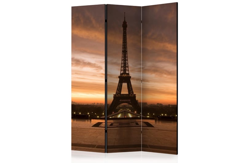 Rumdeler Evening Colours of Paris 135x172 cm - Artgeist sp. z o. o. - Foldeskærm - Rumdelere