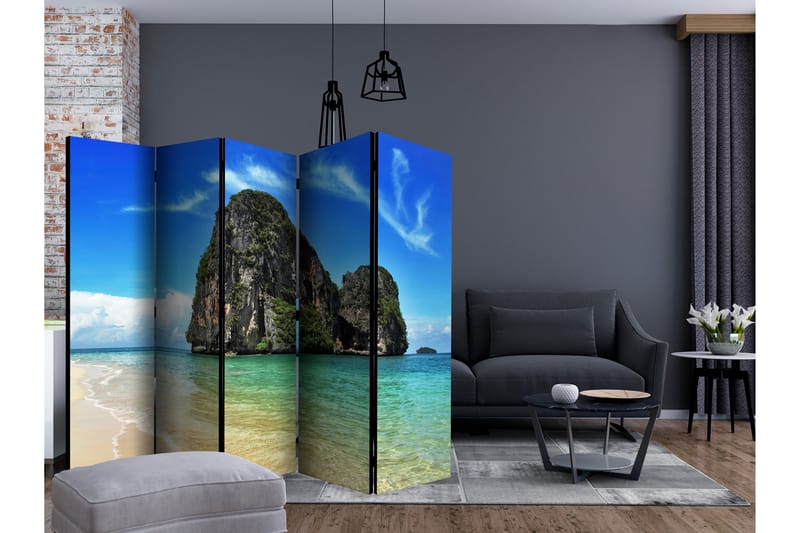 Rumdeler - Exotic landscape in Thailand 225x172 - Artgeist sp. z o. o. - Boligtilbehør - Rumdelere - Foldeskærm