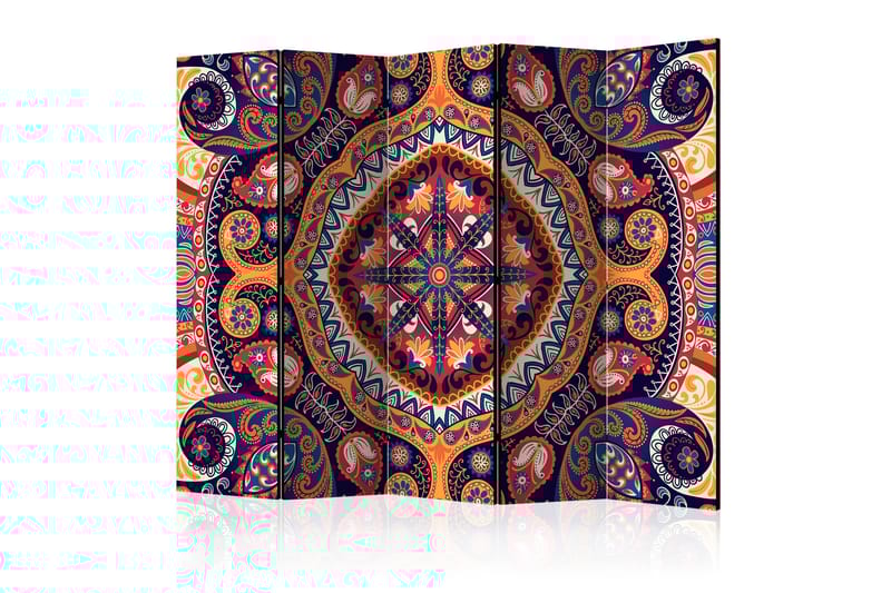 Rumdeler - Exotic mosaic II 225x172 - Artgeist sp. z o. o. - Boligtilbehør - Rumdelere - Foldeskærm