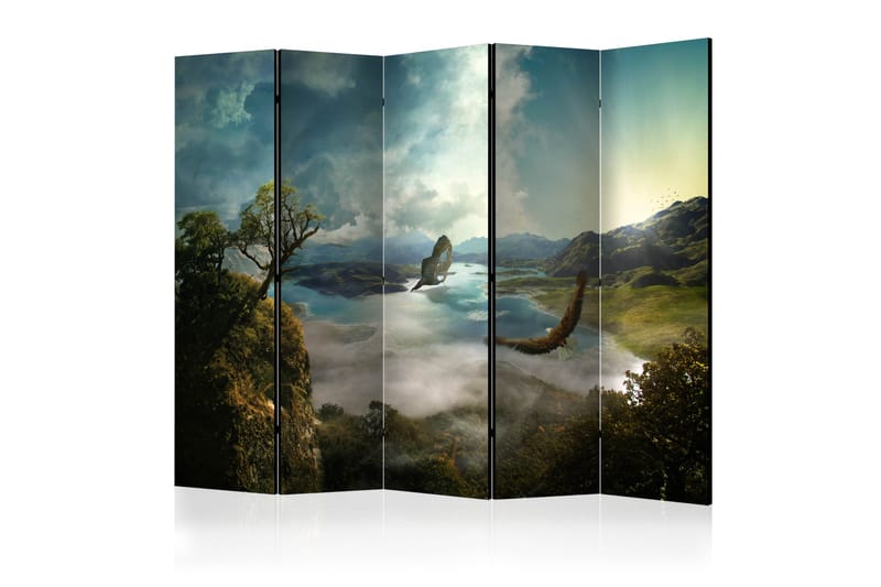 Rumdeler Flight over the Lake II 225x172 cm - Artgeist sp. z o. o. - Boligtilbehør - Rumdelere - Foldeskærm