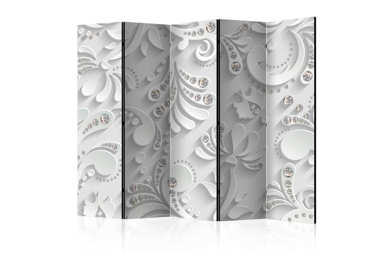 Rumdeler Flowers In Crystals 225x172 - Artgeist sp. z o. o. - Boligtilbehør - Rumdelere - Foldeskærm