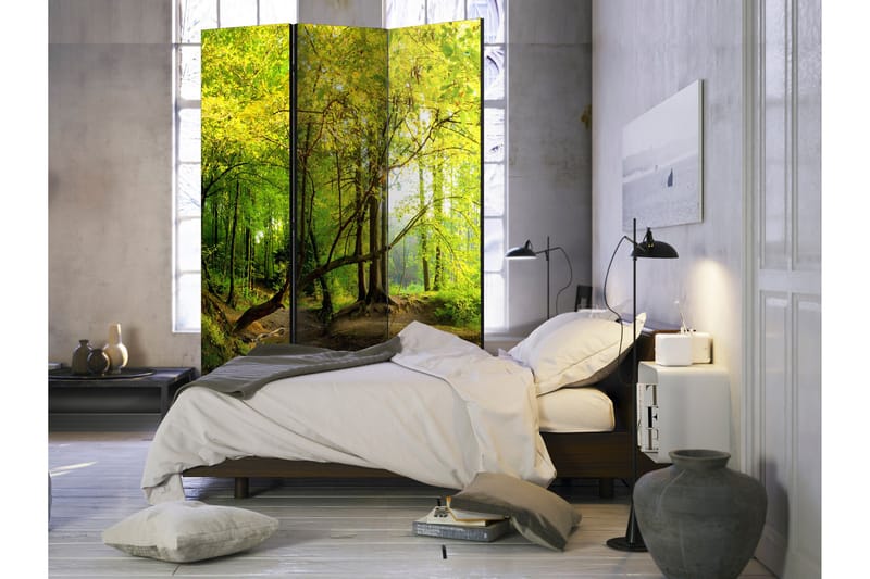 Rumdeler Forest Clearing 135x172 - Artgeist sp. z o. o. - Boligtilbehør - Rumdelere - Foldeskærm