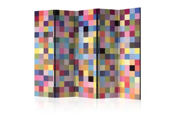 Rumdeler Full Range of Colors II 225x172 cm - Artgeist sp. z o. o. - Boligtilbehør - Rumdelere - Foldeskærm