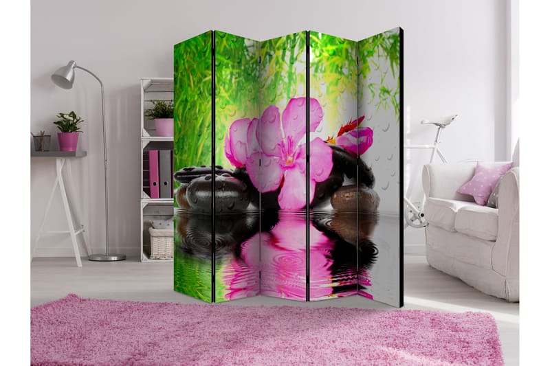 Rumdeler Fuzzy Reflection 225x172 - Artgeist sp. z o. o. - Boligtilbehør - Rumdelere - Foldeskærm