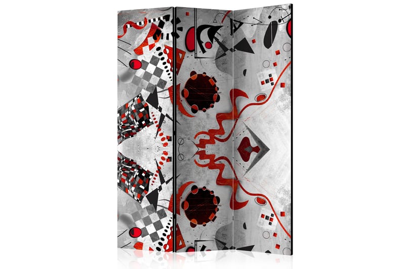 Rumdeler Geometric Cosmos 135x172 - Artgeist sp. z o. o. - Boligtilbehør - Rumdelere - Foldeskærm