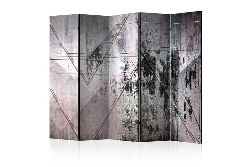 Rumdeler Geometric Wall II 225x172 cm - Artgeist sp. z o. o. - Foldeskærm - Rumdelere