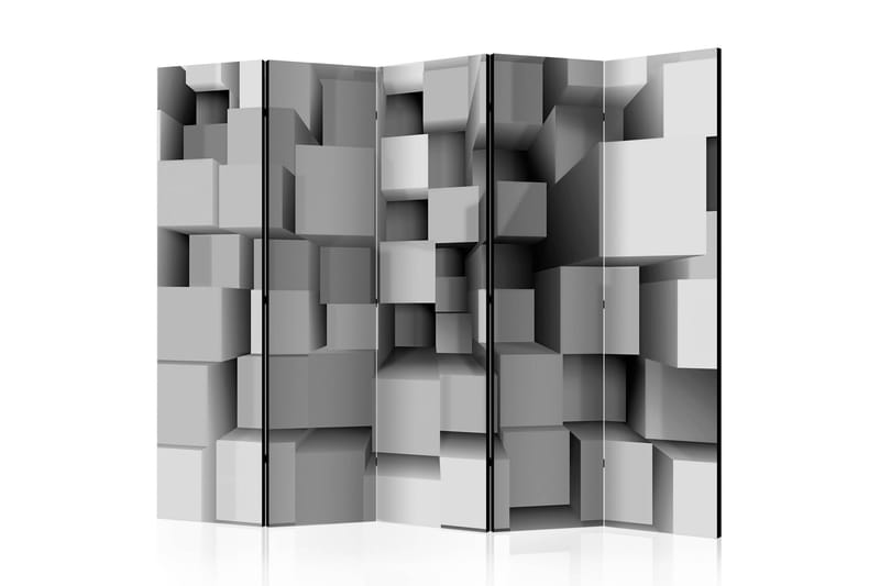 Rumdeler Geometric Puzzle 225x172 - Artgeist sp. z o. o. - Boligtilbehør - Rumdelere - Foldeskærm