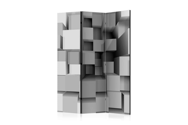 Rumdeler Geometric Puzzle 135x172 - Artgeist sp. z o. o. - Foldeskærm - Rumdelere