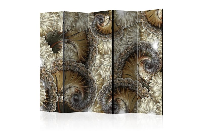 Rumdeler Golden Hand-Held Fans II 225x172 cm, Artgeist sp. z o. o.