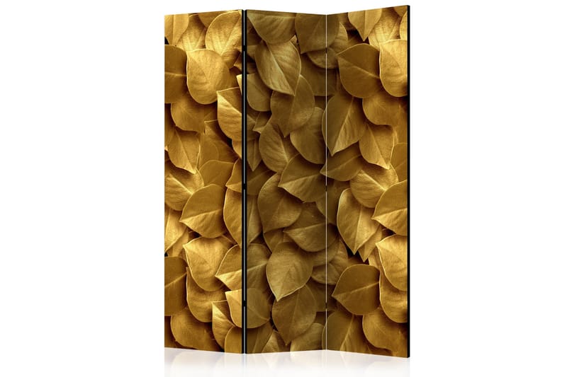 Rumdeler - Golden Leaves 135x172 - Artgeist sp. z o. o. - Foldeskærm - Rumdelere