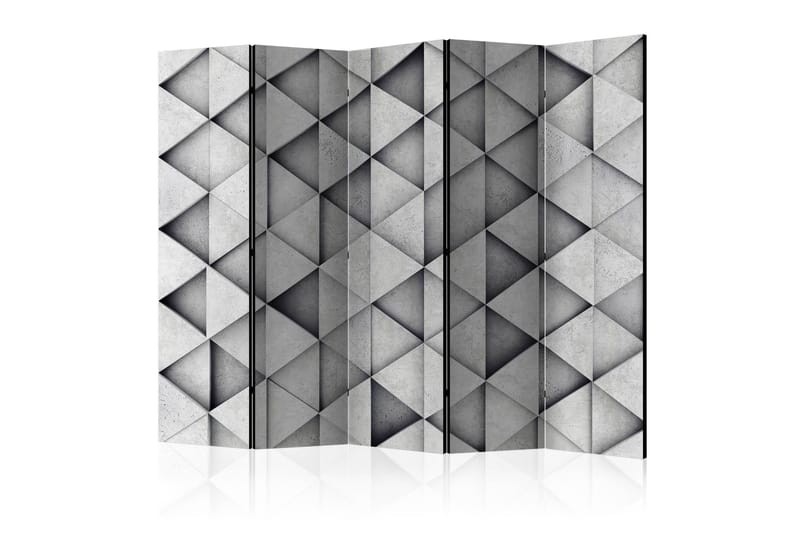 Rumdeler - Grey Triangles II 225x172, Artgeist sp. z o. o.