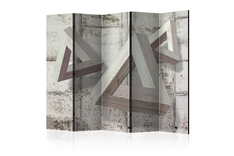 Rumdeler Grey Trio 225x172 - Artgeist sp. z o. o. - Boligtilbehør - Rumdelere - Foldeskærm