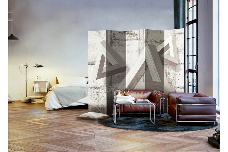 Rumdeler Grey Trio 225x172 - Artgeist sp. z o. o. - Boligtilbehør - Rumdelere - Foldeskærm