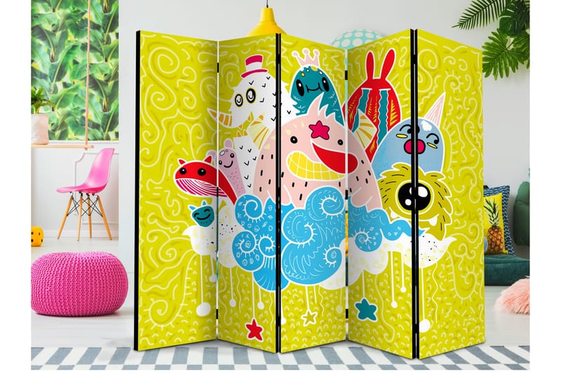 Rumdeler Happy Creatures II 225x172 cm, Artgeist sp. z o. o.