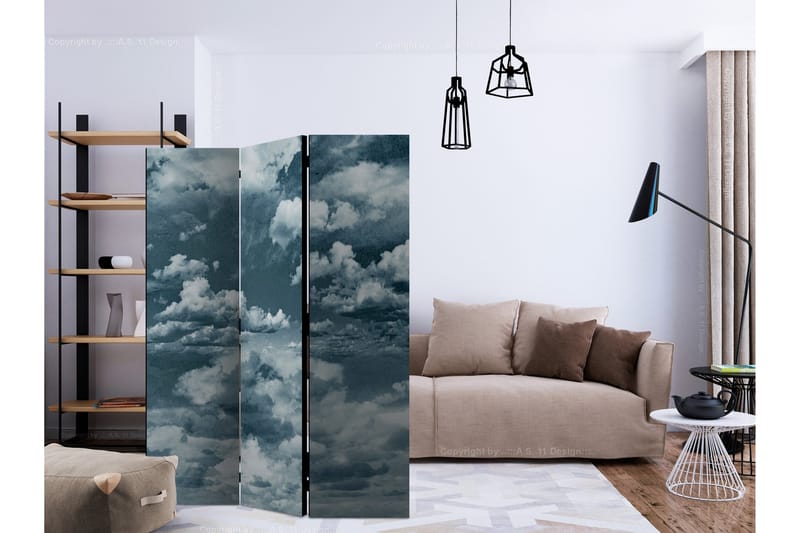 Rumdeler Heaven, I'M in Heaven... 135x172 cm - Artgeist sp. z o. o. - Boligtilbehør - Rumdelere - Foldeskærm