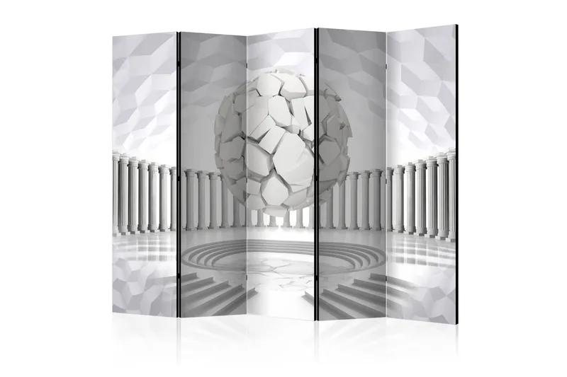 Rumdeler - Hidden Geometry II 225x172 - Artgeist sp. z o. o. - Boligtilbehør - Rumdelere - Foldeskærm