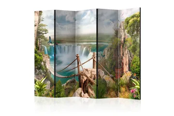 Rumdeler - Hidden Paradise II 225x172 - Artgeist sp. z o. o. - Boligtilbehør - Rumdelere - Foldeskærm