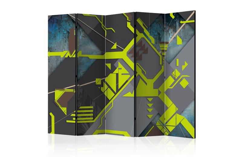 Rumdeler Hyndemic Paths II 225x172 cm - Artgeist sp. z o. o. - Boligtilbehør - Rumdelere - Foldeskærm