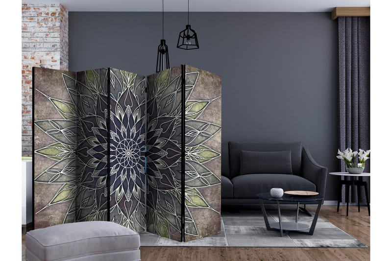 Rumdeler Imperial Pattern II 225x172 cm - Artgeist sp. z o. o. - Boligtilbehør - Rumdelere - Foldeskærm