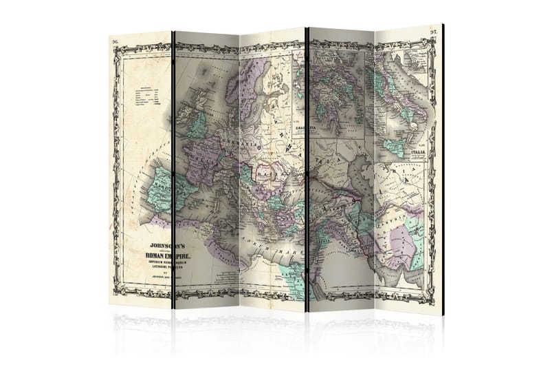 Rumdeler Johnson's Roman Empire 225x172 - Artgeist sp. z o. o. - Boligtilbehør - Rumdelere - Foldeskærm