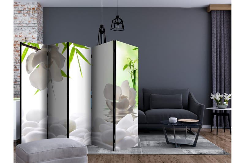 Rumdeler - Lake of Silence II 225x172 - Artgeist sp. z o. o. - Boligtilbehør - Rumdelere - Foldeskærm