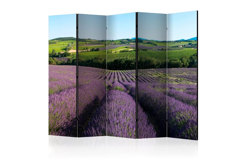 Rumdeler Lavender Fields II 225x172 cm, Artgeist sp. z o. o.