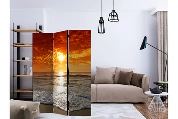 Rumdeler Marvelous Sunset 135x172 cm - Artgeist sp. z o. o. - Boligtilbehør - Rumdelere - Foldeskærm