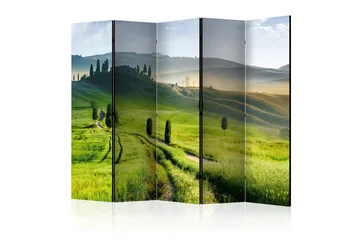 Rumdeler - Morning in the countryside II 225x172 - Artgeist sp. z o. o. - Boligtilbehør - Rumdelere - Foldeskærm
