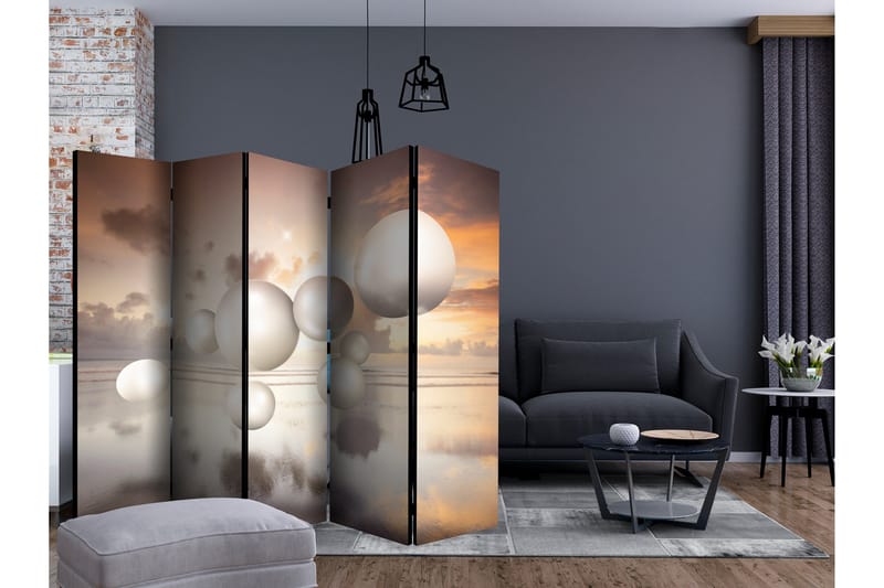 Rumdeler - Morning Jewels II 225x172 - Artgeist sp. z o. o. - Boligtilbehør - Rumdelere - Foldeskærm