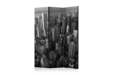Rumdeler - New York: skyscrapers (bird's eye view) 135x172 - Artgeist sp. z o. o. - Boligtilbehør - Rumdelere - Foldeskærm