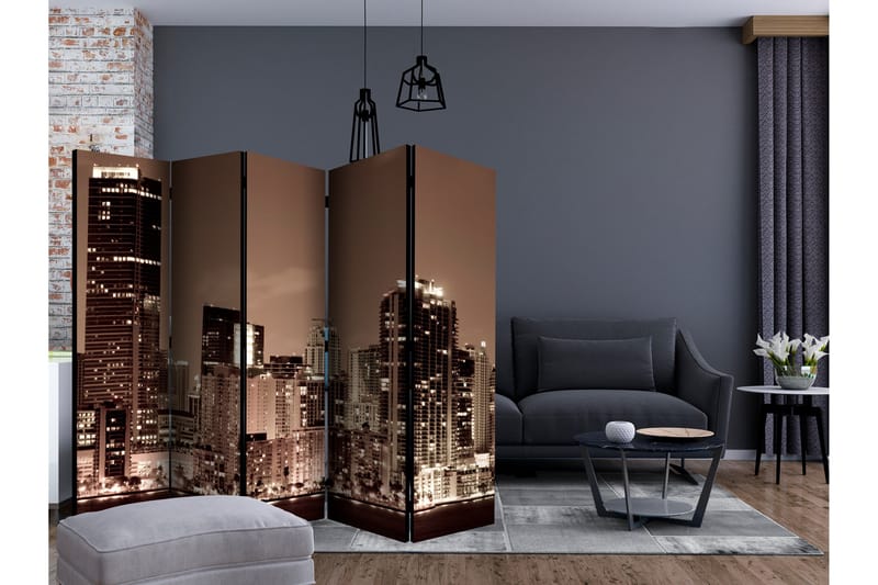 Rumdeler - Night life in Miami II 225x172 - Artgeist sp. z o. o. - Boligtilbehør - Rumdelere - Foldeskærm