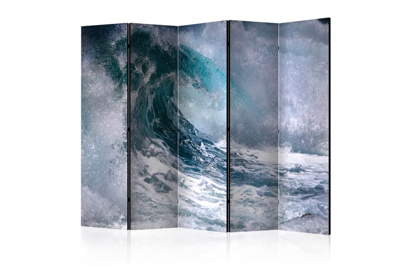 Rumdeler - Ocean wave II 225x172 - Artgeist sp. z o. o. - Boligtilbehør - Rumdelere - Foldeskærm