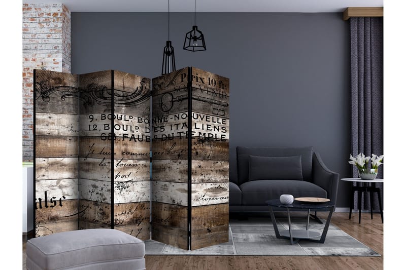 Rumdeler - Old Vineyard II 225x172 - Artgeist sp. z o. o. - Boligtilbehør - Rumdelere - Foldeskærm