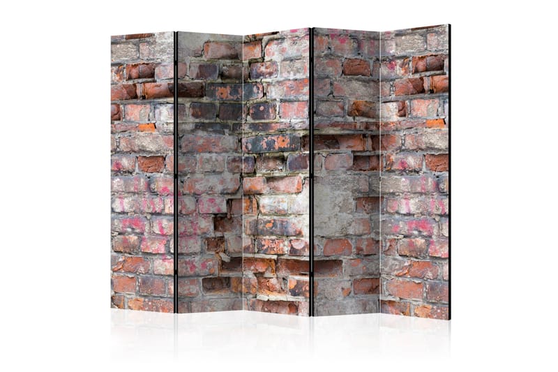 Rumdeler Old Wall 225x172 - Artgeist sp. z o. o. - Boligtilbehør - Rumdelere - Foldeskærm
