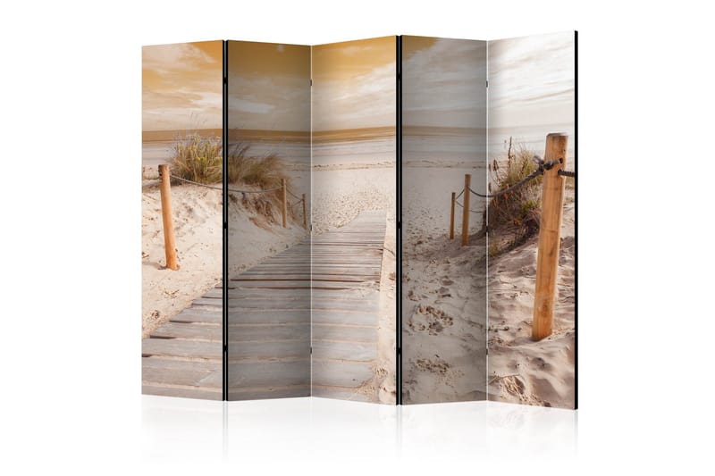 Rumdeler - On the beach - sepia II 225x172, Artgeist sp. z o. o.