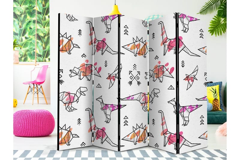 Rumdeler Origami Dinosaurs II 225x172 cm, Artgeist sp. z o. o.