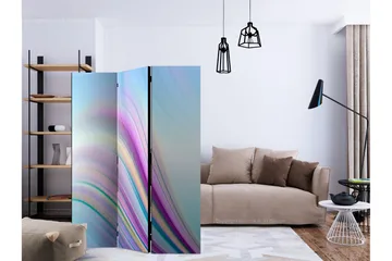 Rumdeler Rainbow Abstract Background 135x172 cm - Artgeist sp. z o. o. - Boligtilbehør - Rumdelere - Foldeskærm